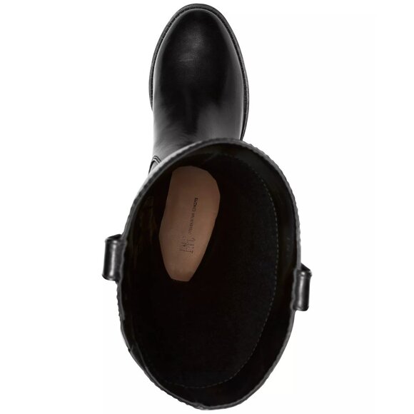 I.N.C. International Concepts Womens Fawne Wide Calf Boots Black Size 7M NIB - Picture 5 of 6